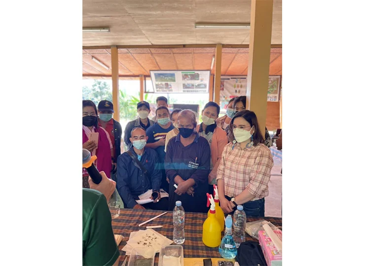 ชาวบ้านโคกล่าม-แสงอร่าม อบรมปลูกกัญชงเชิงพาณิชย์ เตรียมพร้อมนำร่องระบบชลประทานอัจฉริยะ 5G แห่งแรกของประเทศ