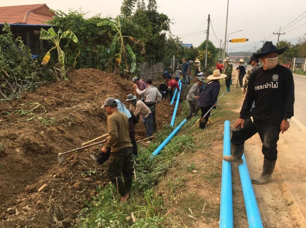[ข่าว] พื้นที่ฯ 4 จังหวัดเหนือบรรลุแผนหมู่บ้าน สร้างอาชีพต่อหลังพัฒนาระบบน้ำสำเร็จ